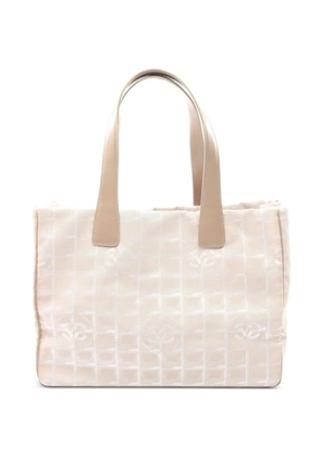 CHANEL Pre-Owned 2003-2004 New travel MM shoulder bag - Neutrals