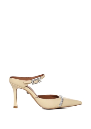 Kurt Geiger London rhinestone-embellished heeled pumps - Neutrals