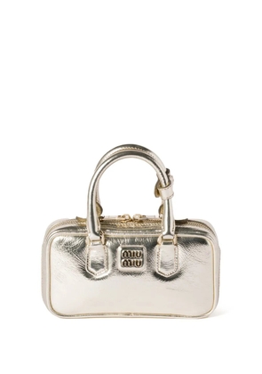 Miu Miu mini Arcadie tote bag - Silver