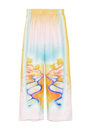 Casablanca Psychedelic Nirvana trousers - Yellow