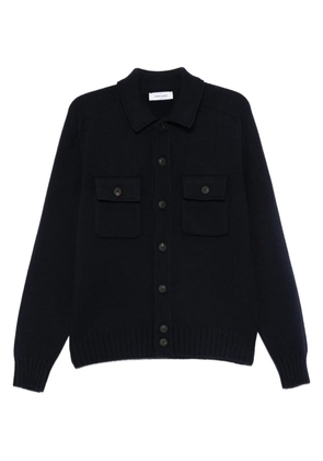 Gran Sasso virgin wool shirt jacket - Blue