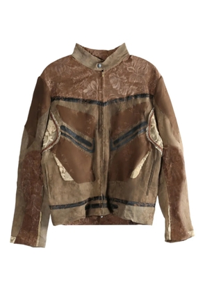 COMMUNS distressed-effect jacket - Brown