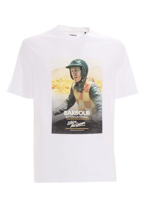 Barbour International Nicholl Steve McQueen graphic T-shirt - White