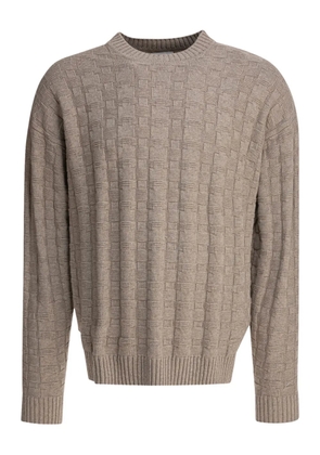 Norse Projects textured crew-neck sweater - Neutrals
