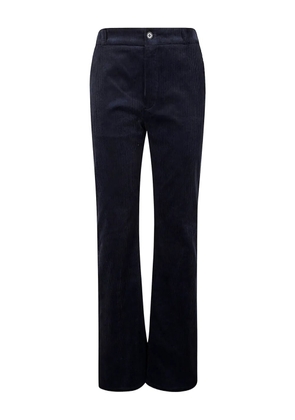A.P.C. corduroy straight-leg trousers - Blue