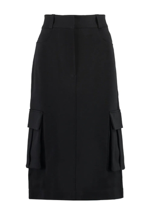 Givenchy cargo-pocket skirt - Black