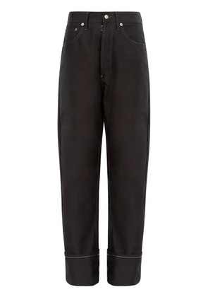 Maison Margiela straight-leg cotton jeans - Black