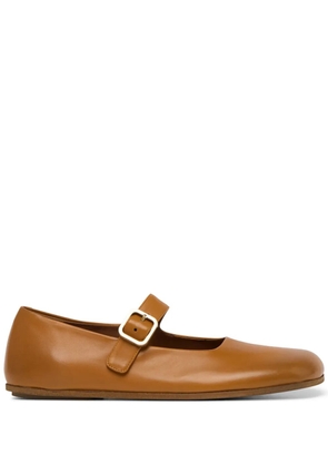 Marsèll Appiedi leather ballet flats - Brown