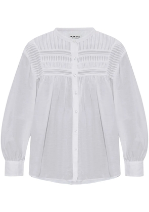 MARANT ÉTOILE Plalia blouse - White