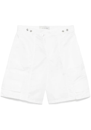 Feng Chen Wang cargo shorts - White