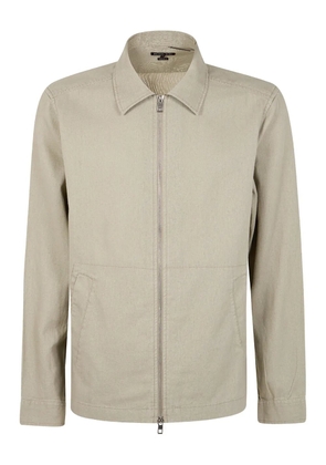 Michael Kors zip-up shirt jacket - Neutrals