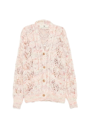 Ermanno Scervino buttoned openwork cardigan - Neutrals