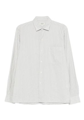 HARTFORD striped pocket shirt - Blue