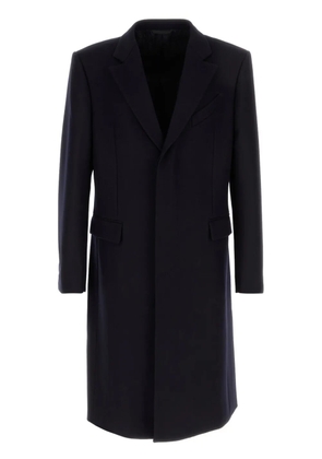 Givenchy fitted long coat - Blue