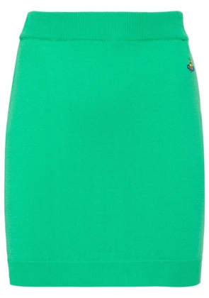 Vivienne Westwood Bea cotton miniskirt - Green