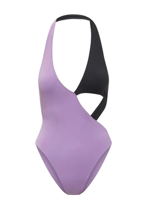 ALESSANDRO VIGILANTE colour-block swimsuit - Black