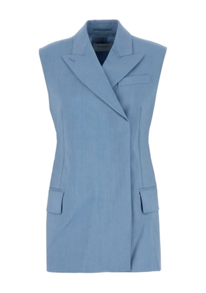 Sportmax Ilex sleeveless tailored vest - Blue