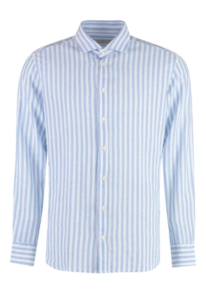 Bastoncino striped button-up shirt - White