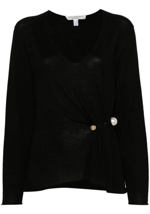 Philosophy Di Lorenzo Serafini pin-detail sweater - Black