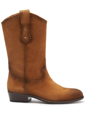 Scarosso leather boots - Brown