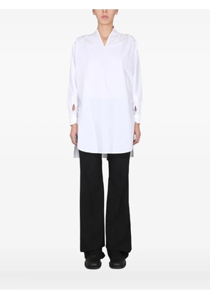Raf Simons buttoned long-sleeved blouse - White