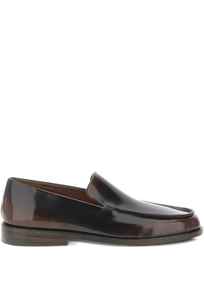 Marsèll patent-leather loafers - Brown
