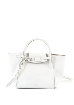 Celine Pre-Owned Big Bag Grained Calfskin Small satchel - White