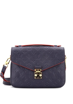 Louis Vuitton Pre-Owned Pochette Metis Monogram Empreinte Leather crossbody bag - Blue