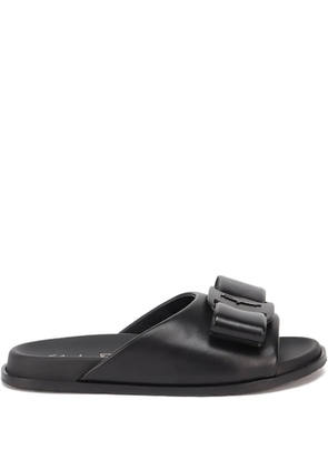 Ferragamo Vara bow flat sandals - Black