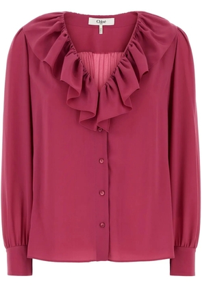 Chloé silk blouse - Pink