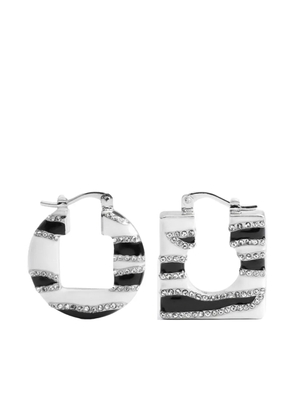 Jacquemus striped earrings - Black