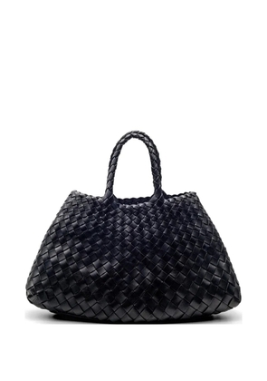 DRAGON DIFFUSION Santa Croce braided-handle tote bag - Black