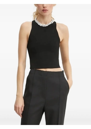 A.L.C. crystal-embellished sleeveless top - Black
