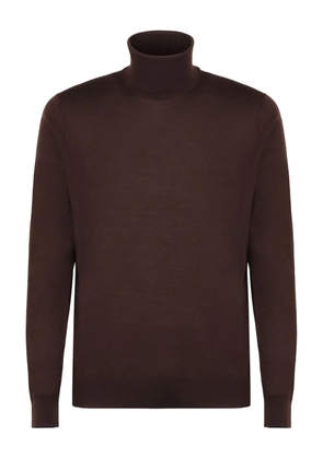Kiton wool sweater - Brown