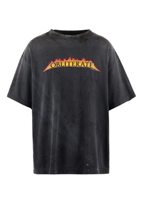 SAINT MXXXXXX Obliterate T-shirt - Black