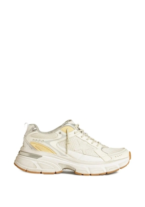 Golden Goose Lightstar appliqué sneakers - White