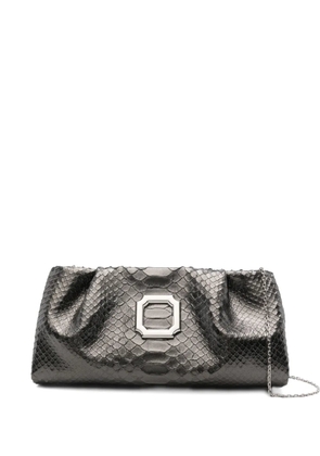 Malone Souliers Vittoria clutch bag - Grey