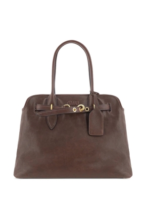 Miu Miu Aventure tote bag - Brown