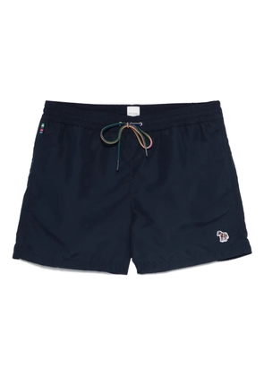 Paul Smith Zebra-motif swim shorts - Blue