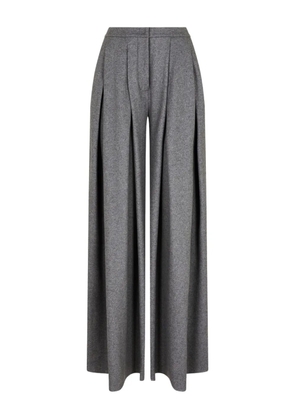 Giorgio Armani double-pleat trousers - Grey