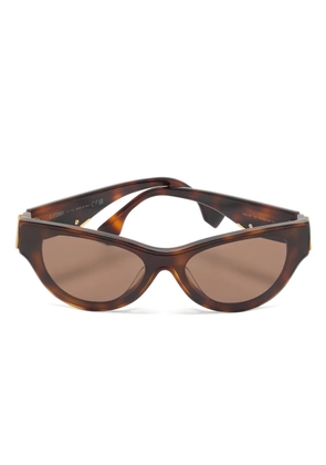 Fendi Pre-Owned cat-eye sunglasses - Brown
