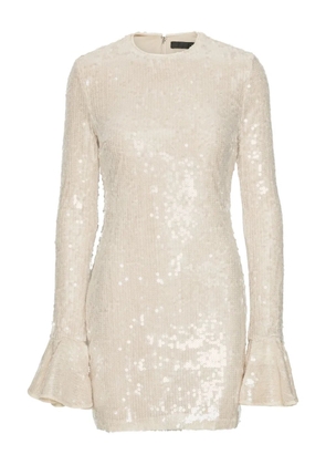 ROTATE BIRGER CHRISTENSEN sequin mini dress - Neutrals