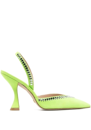 Stuart Weitzman GMCT 105mm pumps - Green