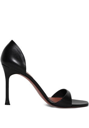 Amina Muaddi 95mm Agnese open-toe sandals - Black