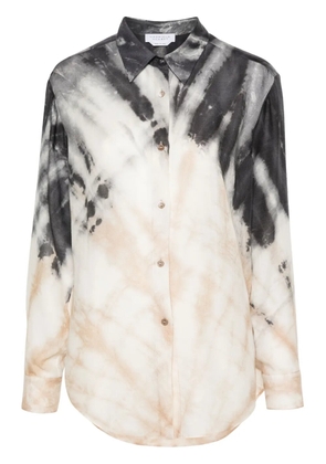 Gabriela Hearst Ferrara tie-dye shirt - Neutrals