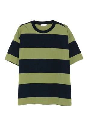 YMC striped short-sleeve T-shirt - Green