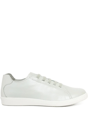 Sarah Chofakian leather sneakers - Blue