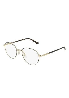 Gucci Eyewear round-frame glasses - Black