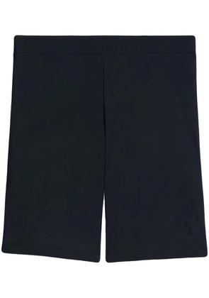 AMI Paris stretch legging shorts - Black