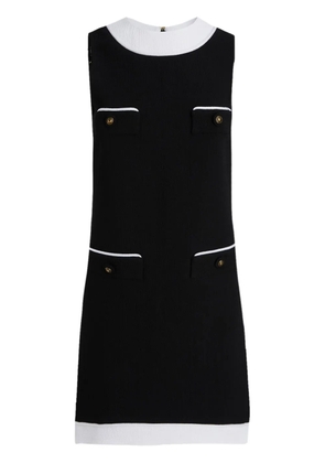 Moschino two-tone dress - Black